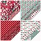 LaRibbons 30" x 10' Holiday Reversible Wrapping Paper Bundle (4-pack) | Joyful Bunch